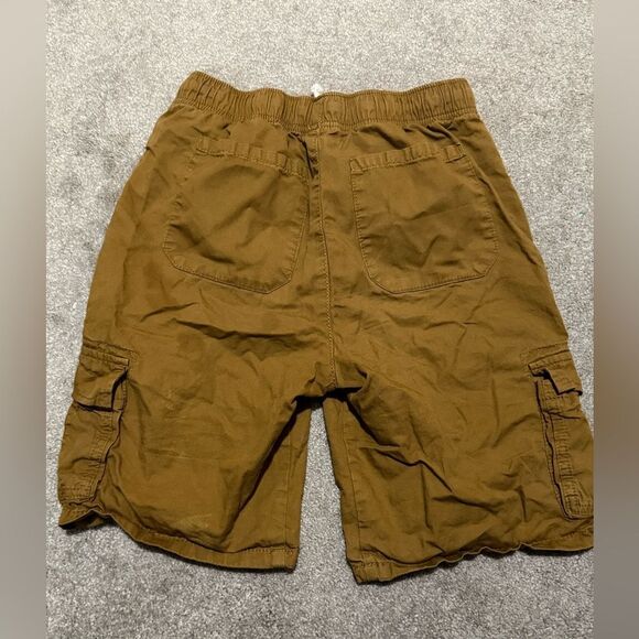 Kids Dark Tan Shorts - Picture 2 of 4